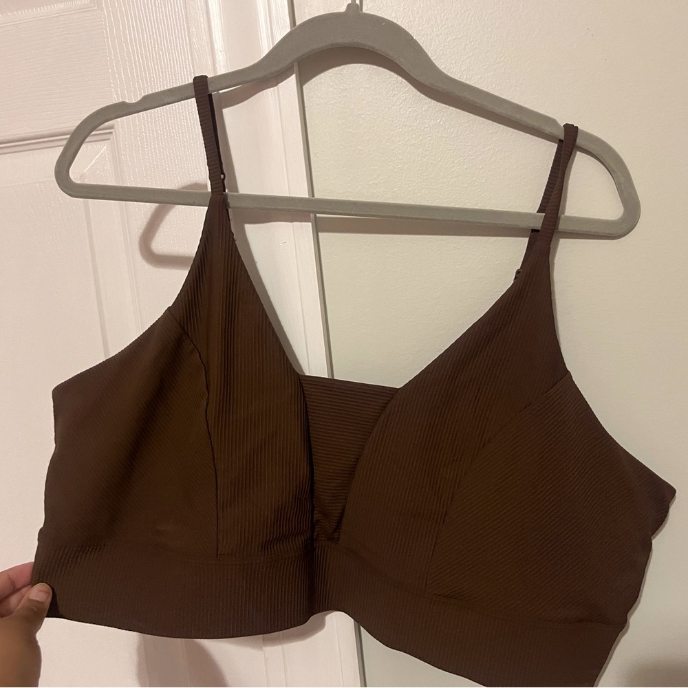 Brown Old Navy Sports Bra